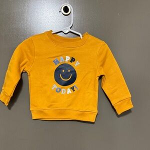 Garanimals Yellow Kids Sweatshirt with Happy Face